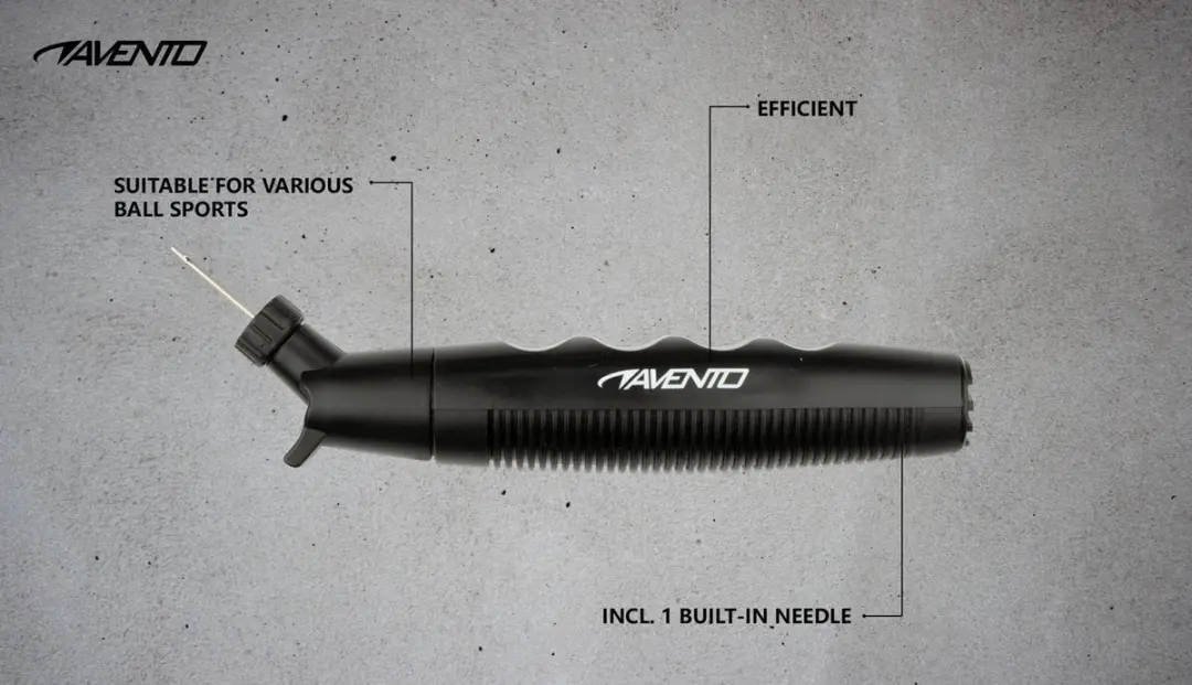 Avento Ballenpomp Double Action - Zwart