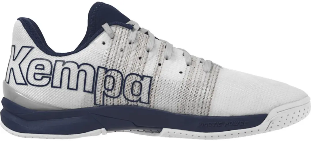 Kempa Attack One 2.0 Indoor Schoenen 42,5 - Wit/Zwaar Blauw
