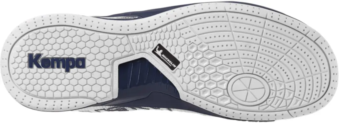 Kempa Attack One 2.0 Indoor Schoenen 42,5 - Wit/Zwaar Blauw