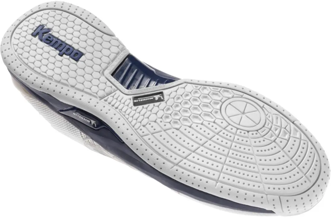 Kempa Attack One 2.0 Indoor Schoenen 42,5 - Wit/Zwaar Blauw