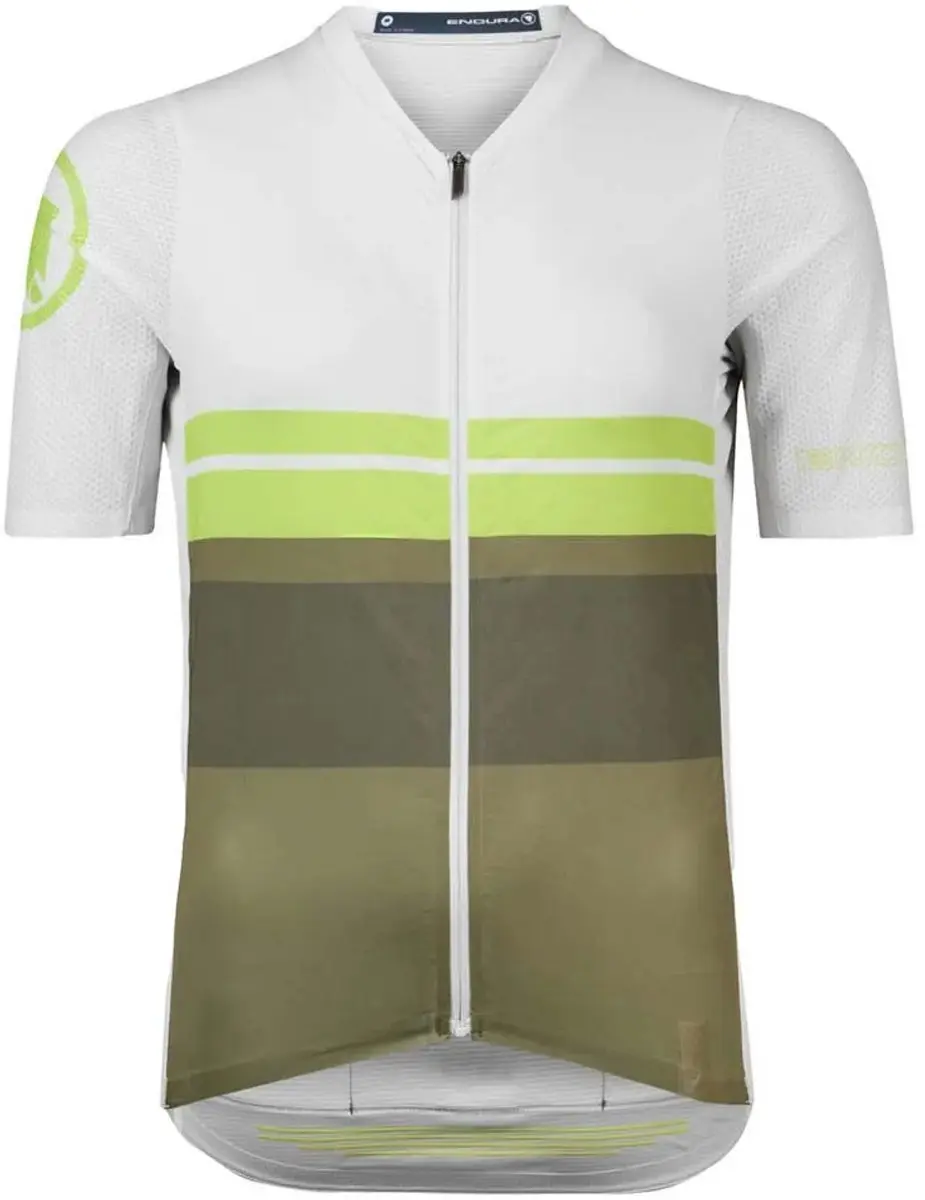 Endura Pro Sl Race Korte Mouw Wielertrui Grijs L Man