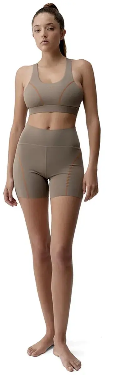 Born Living Yoga Brone Korte Broek - XS - Taupe