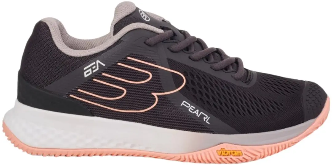 Bullpadel Pearl Vibram 25I Padelschoenen dames Zwart 39