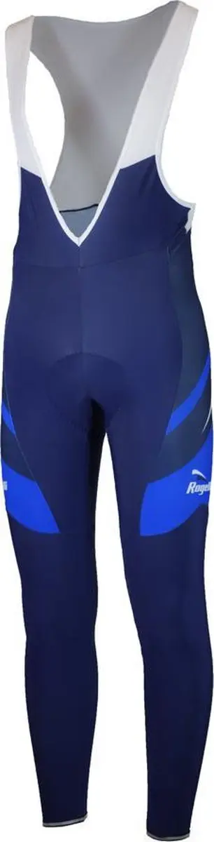 Rogelli Fietsbroek lang met zeem ANDRANO 2.0 Blauw  Wit-M