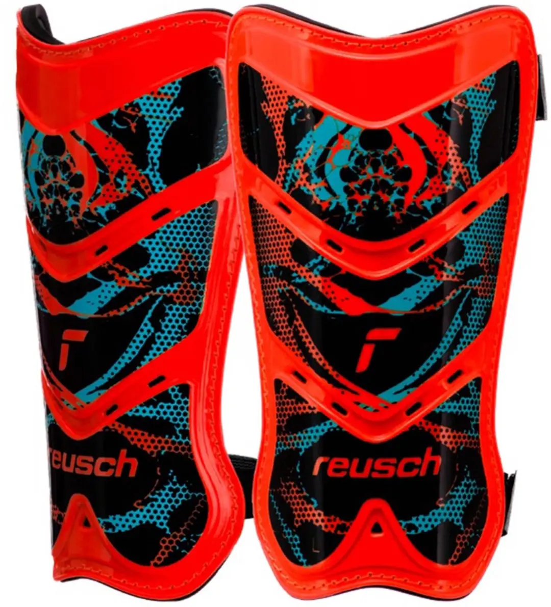 Reusch Scheenbeschermers Voetbal Shinguard Attrakt Lite Rood-Zwart