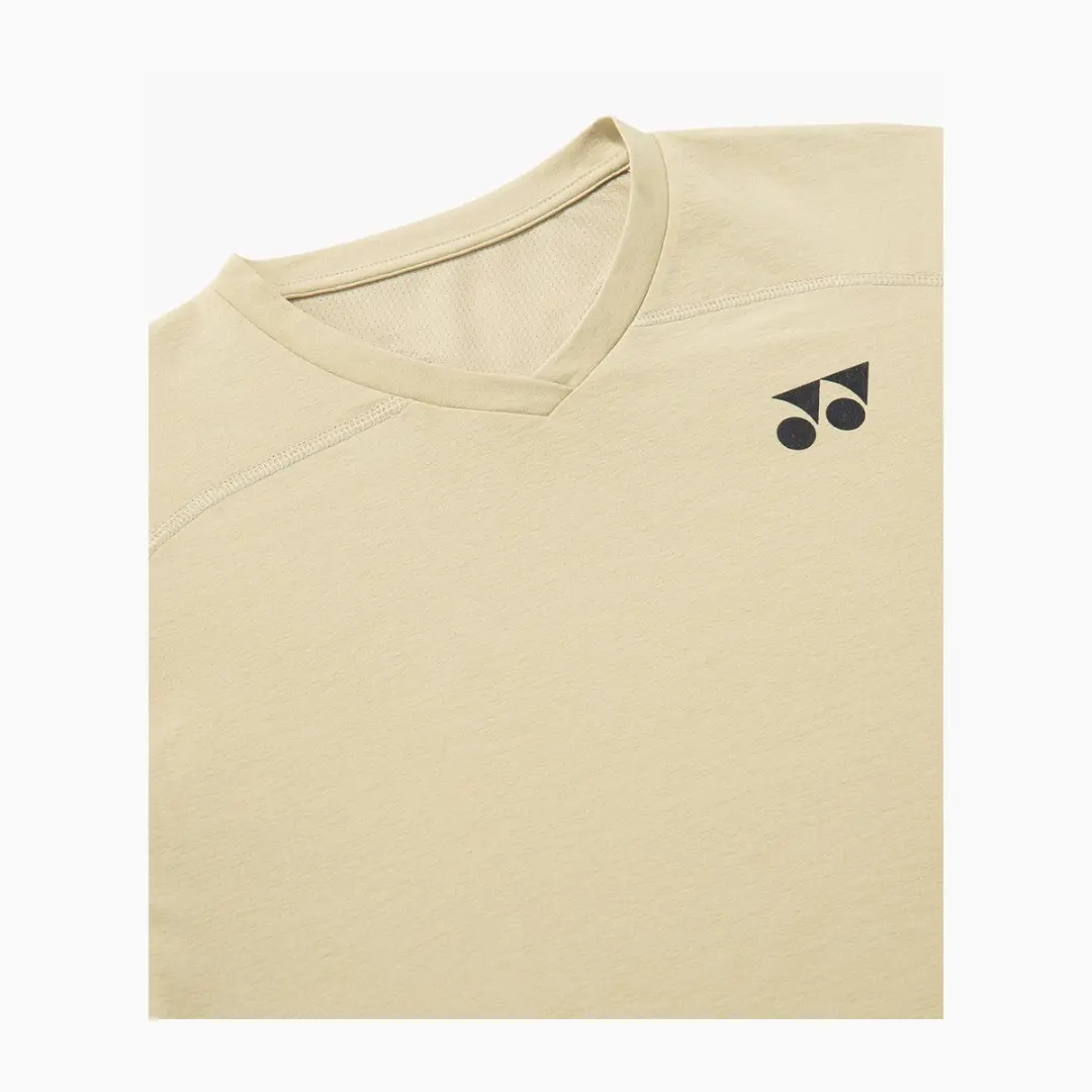 Yonex 20961EX Dames Sportshirt - Khaki Beige - Maat L