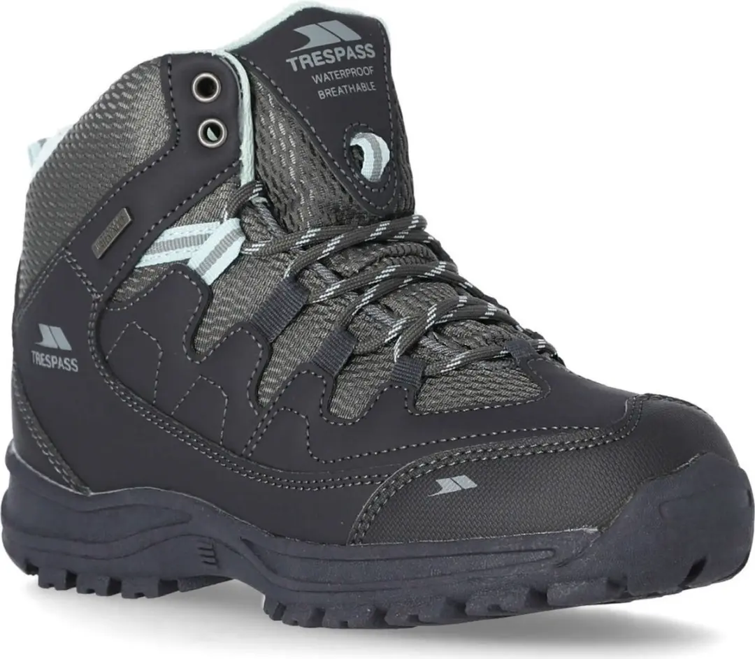 Trespass Mitzi Wandelschoenen - 38 - Zwart/Grijs