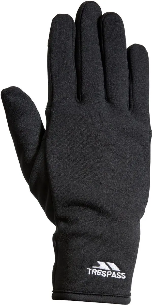 Trespass Power Stretch Handschoenen - Zwart - L/XL