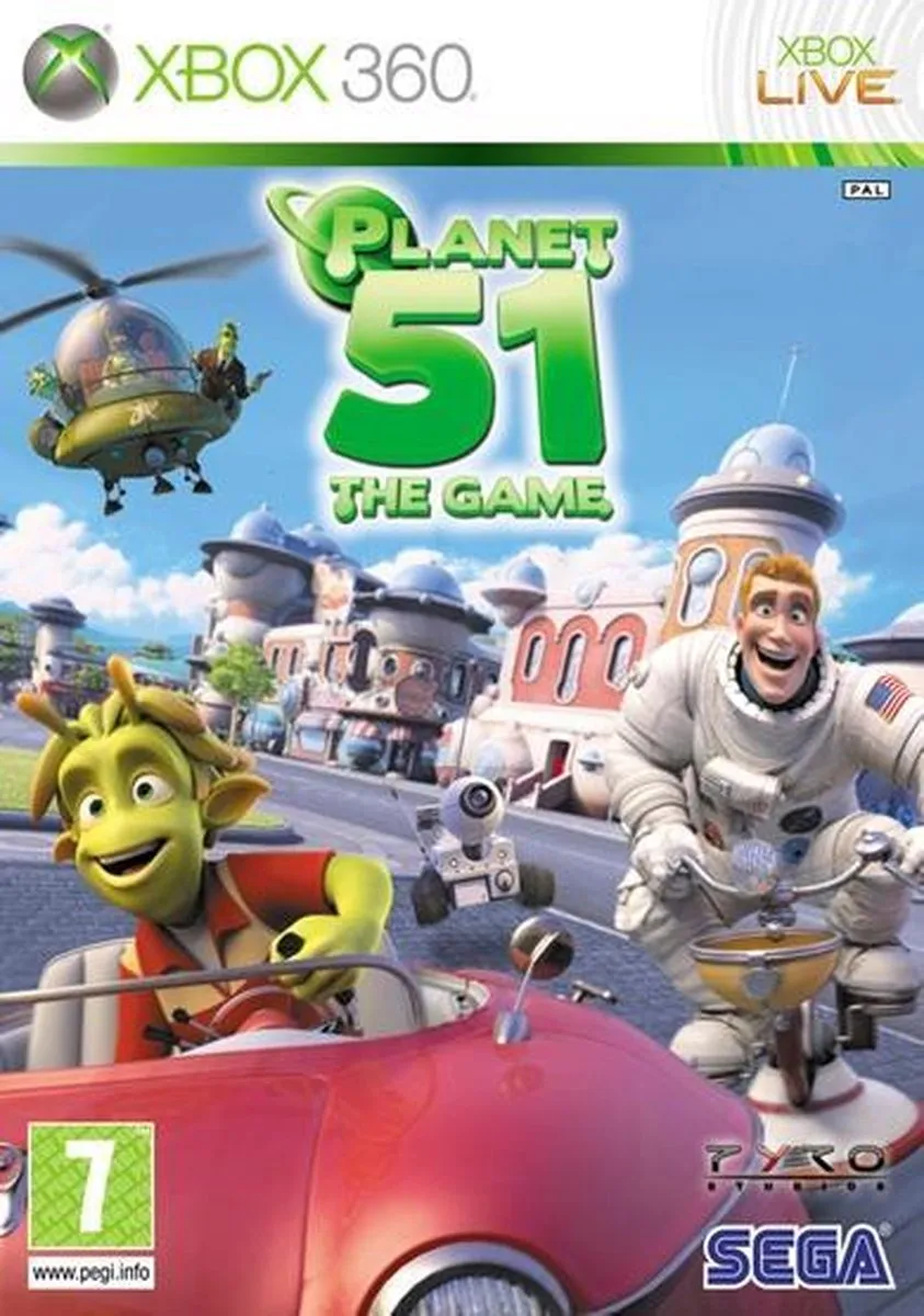 Sega Planet 51 - Singleplayer Avonturenspel