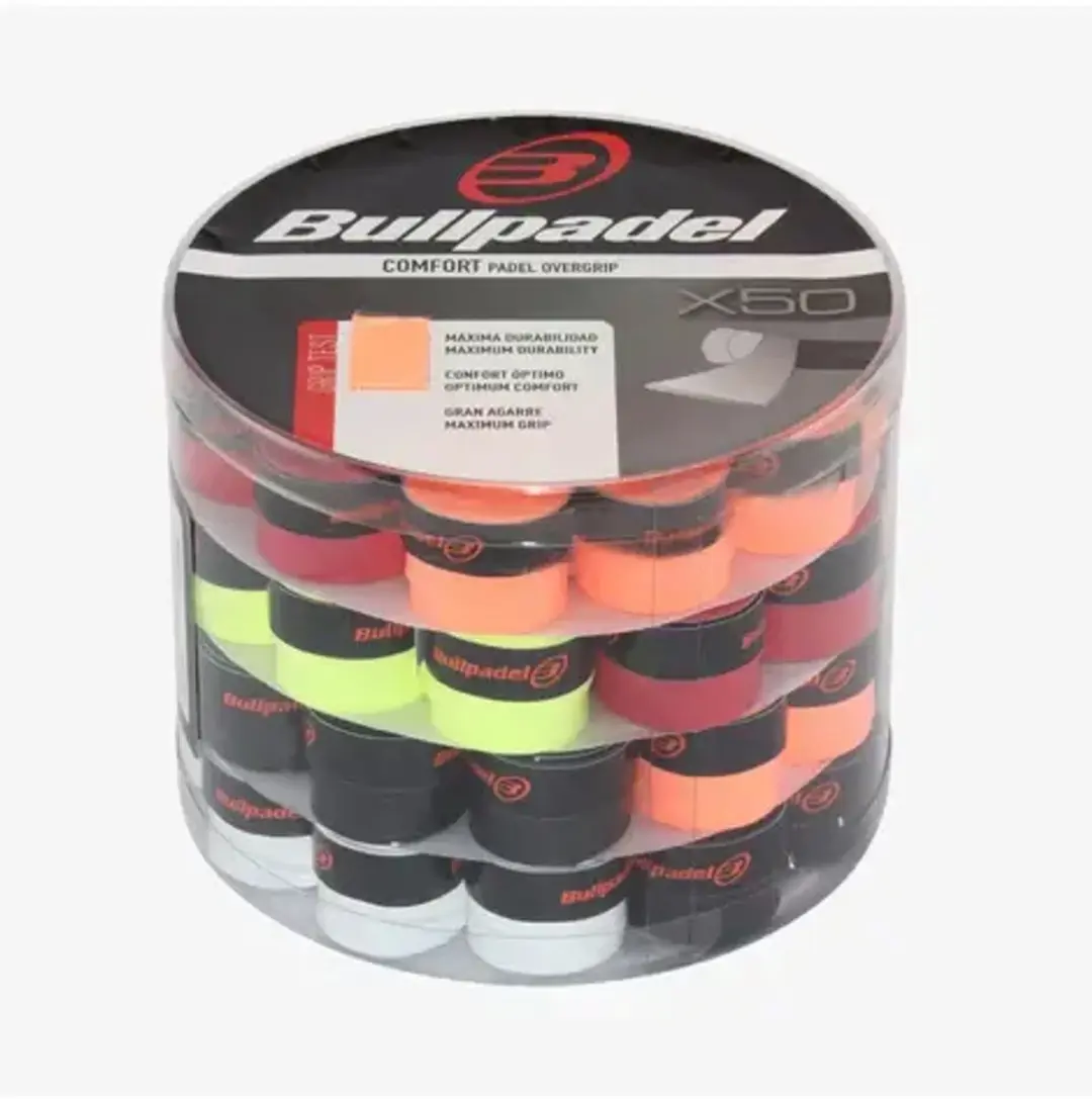 Bullpadel Overgrip Box - 50 Stuks Multicolor - afbeelding 2 van 2