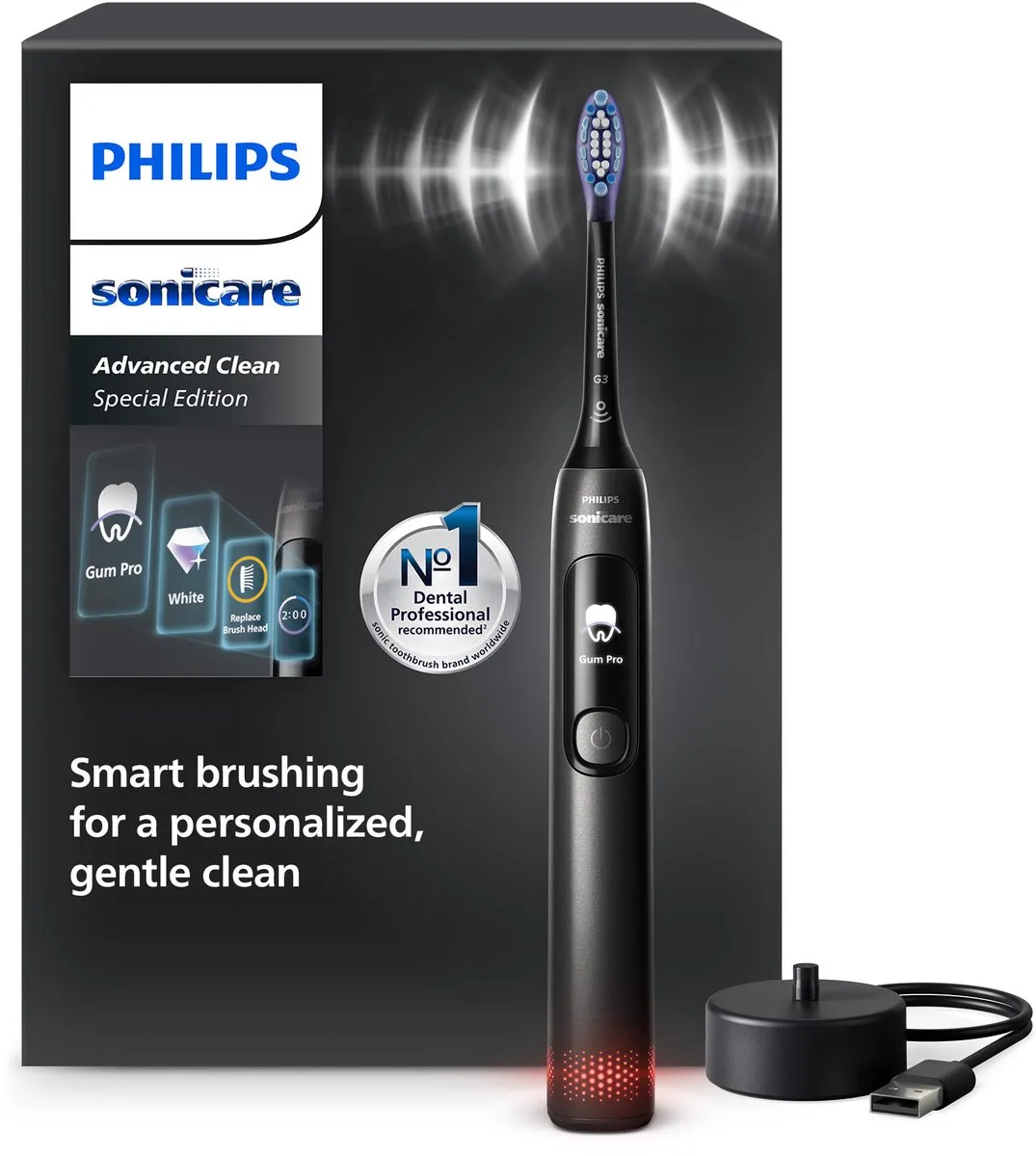Philips Sonicare Advanced Clean HX3792/11 Elektrische Tandenborstel