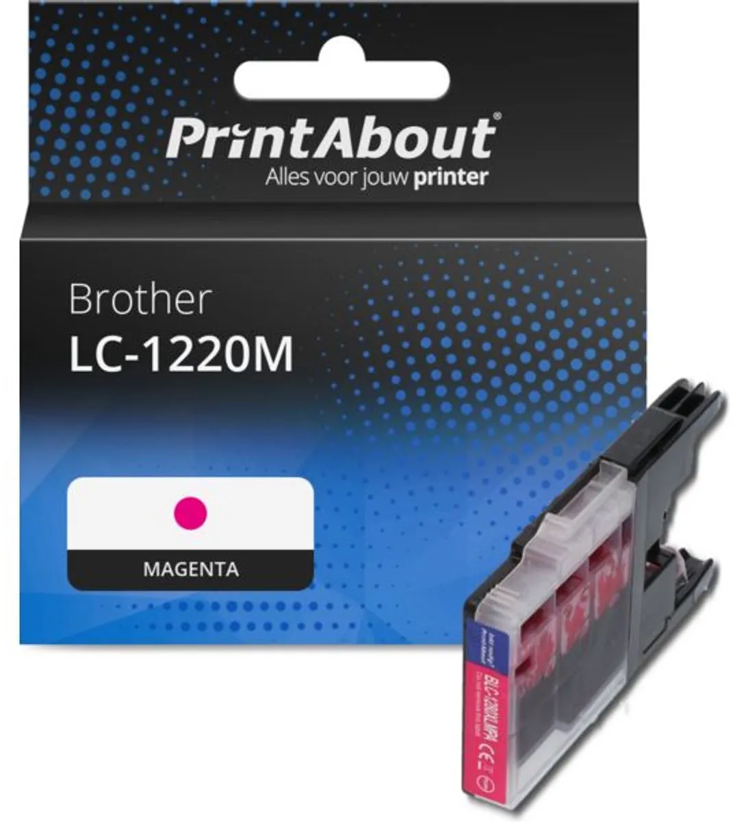 PrintAbout LC-1220M Inktcartridge Magenta
