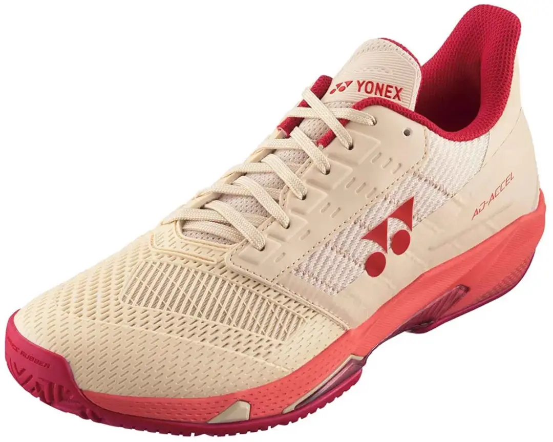 Yonex Pc Ad Accel Allcourt Schoenen Beige EU 36 Vrouw