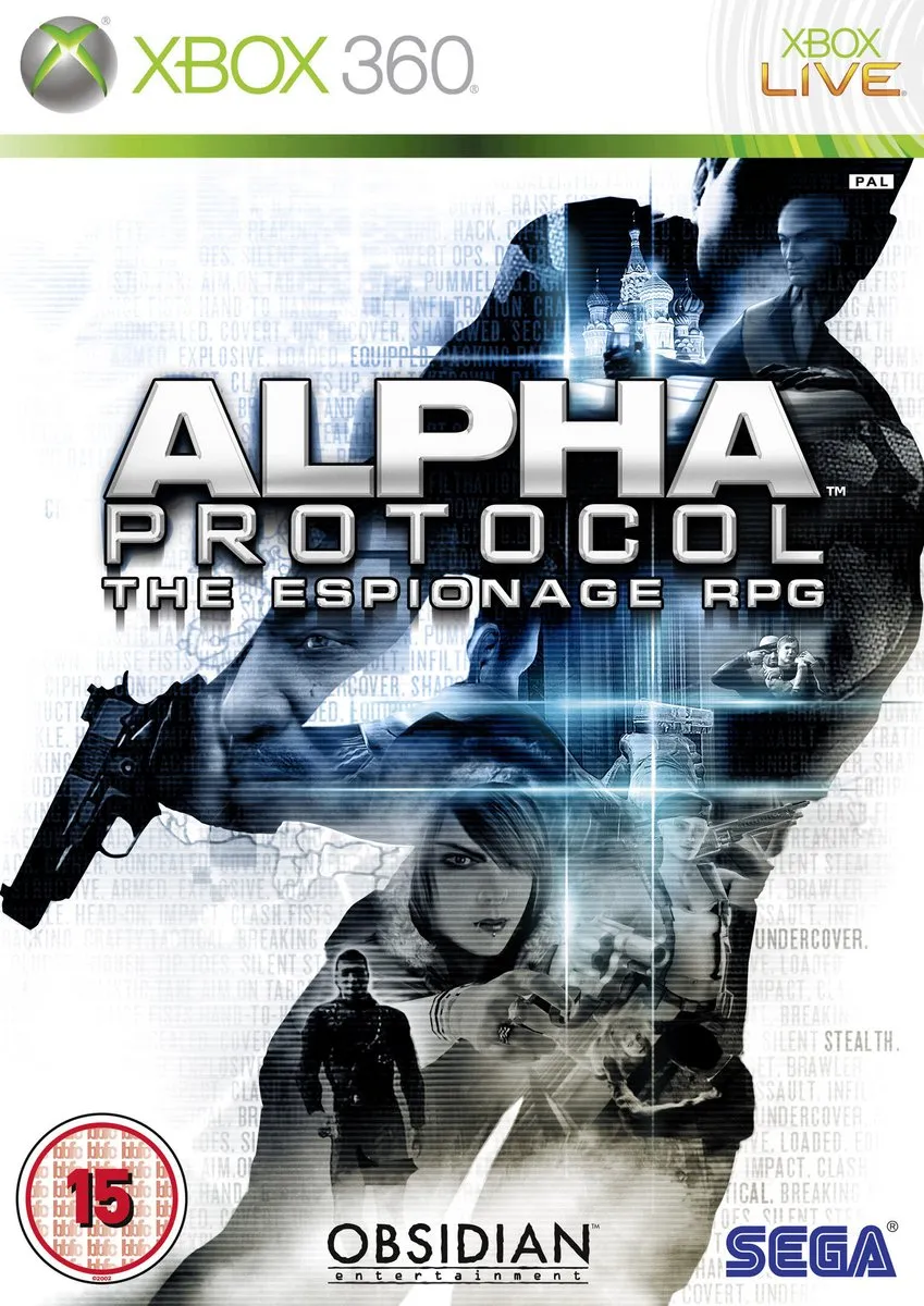 Sega Alpha Protocol Xbox 360