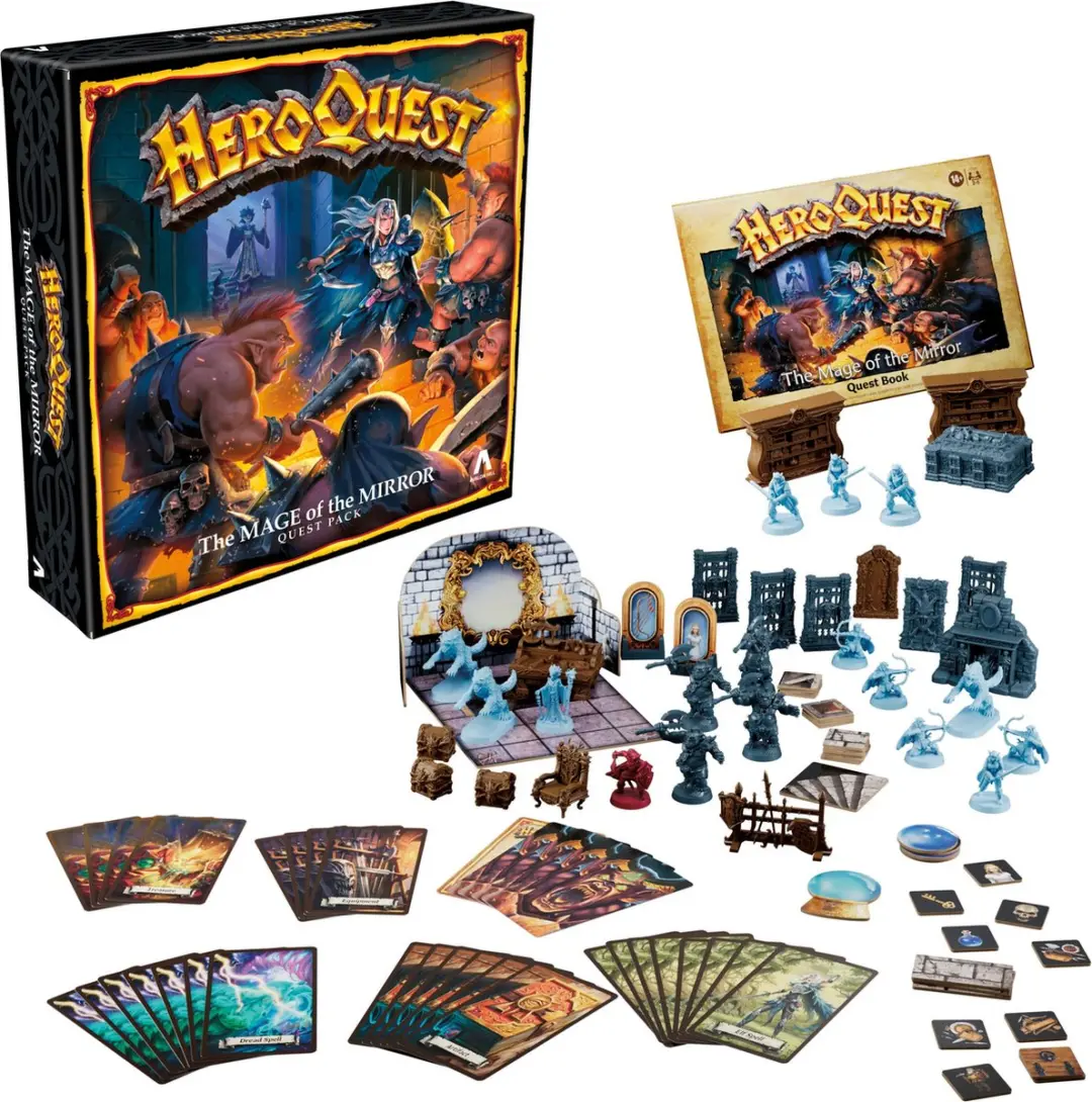 HeroQuest Bordspel Uitbreiding The Mage of the Mirror Quest Pack *Engelse Versie