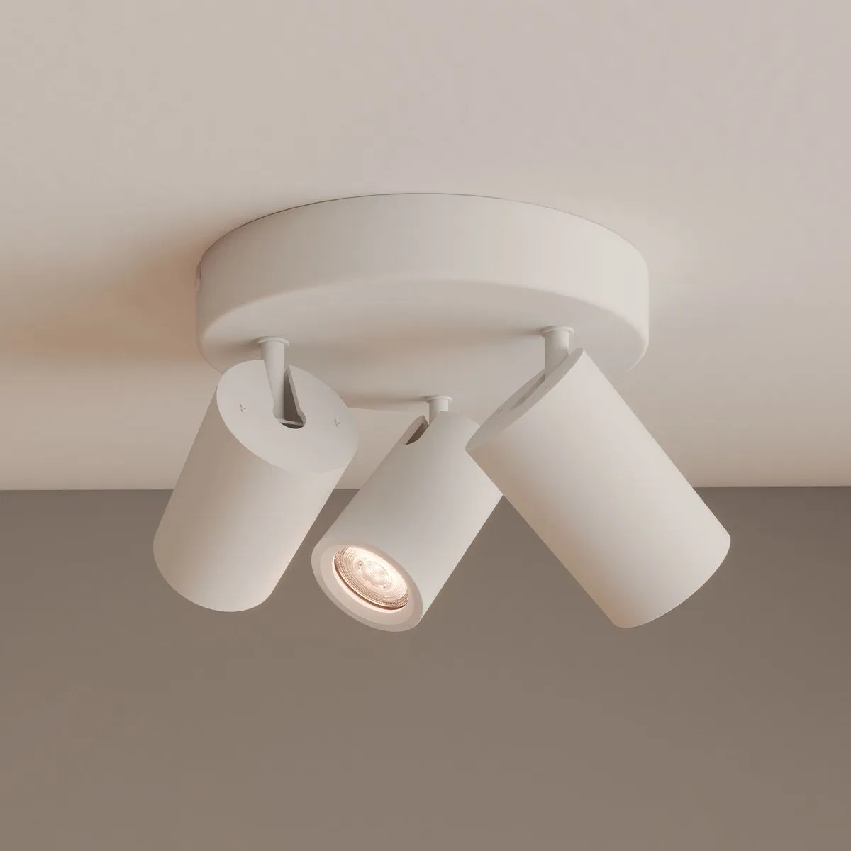 Ledvion LED Plafondspot 3-lichts GU10 Wit