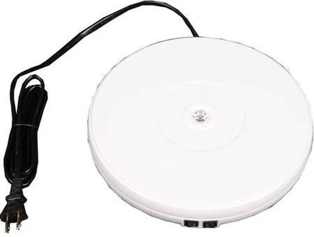 Falcon Eyes Mini Draaiplateau T360-A2 25cm - 10Kg - Wit