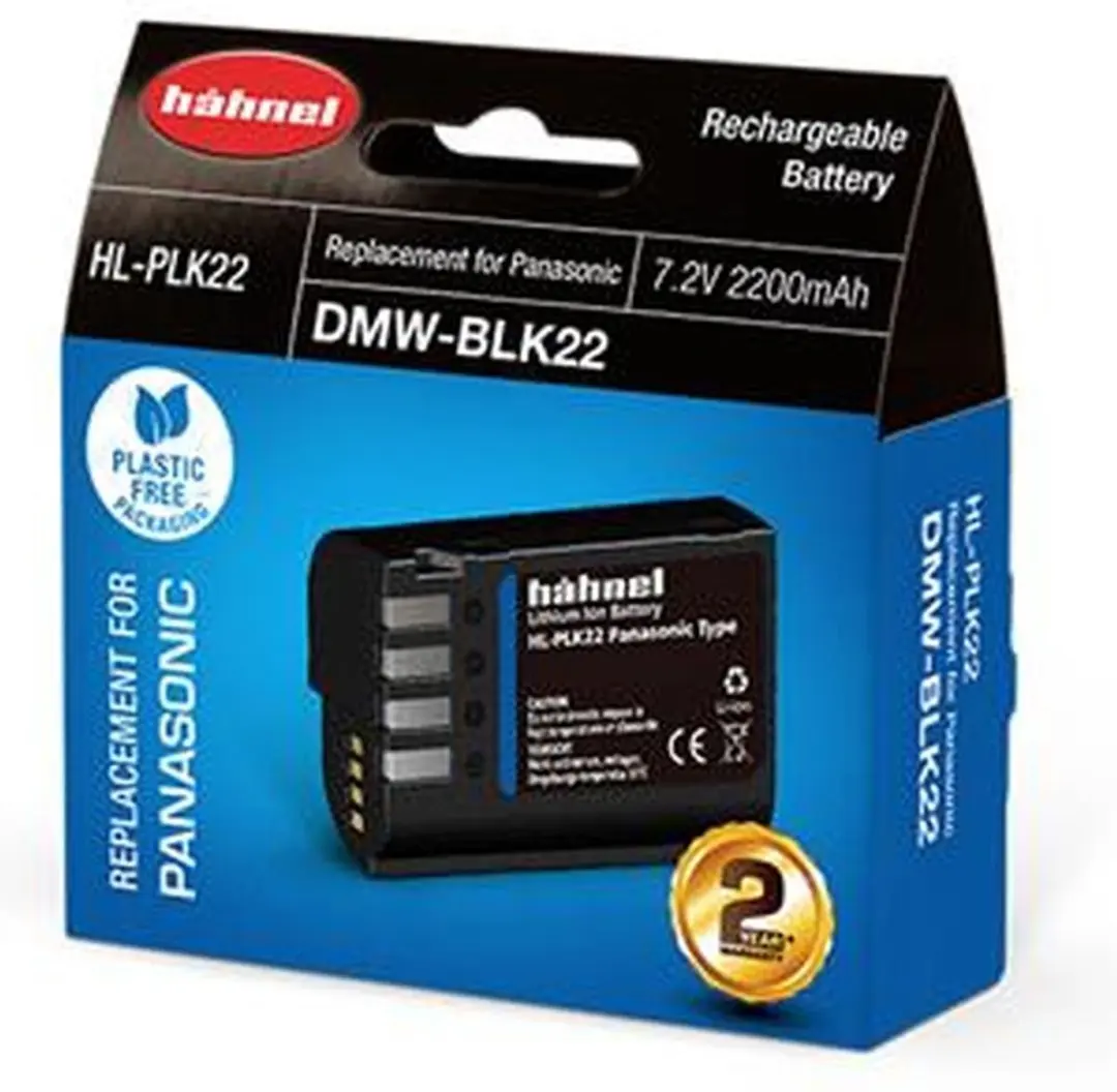 Hähnel HL-PLK22 Camera-accu - 2200mAh - afbeelding 2 van 3