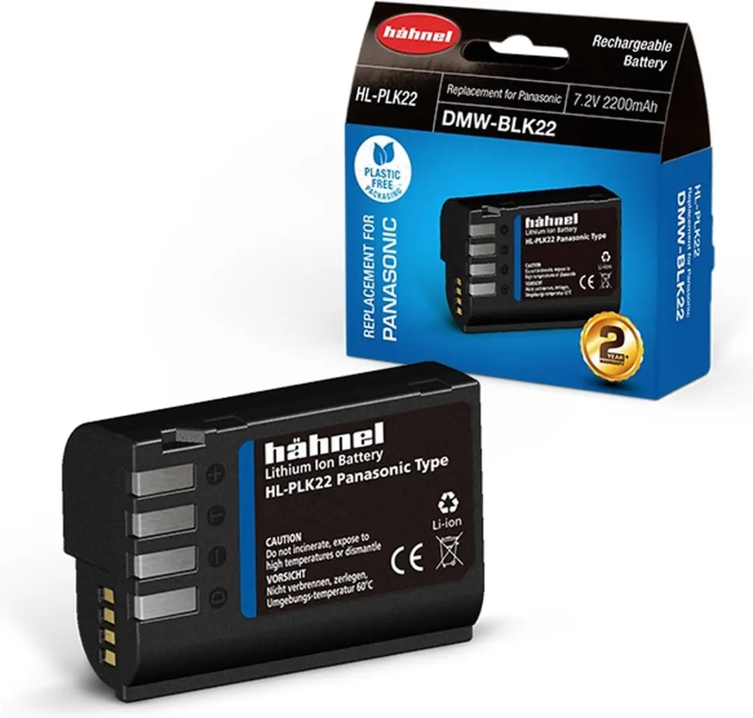 Hähnel HL-PLK22 Camera-accu - 2200mAh - afbeelding 3 van 3