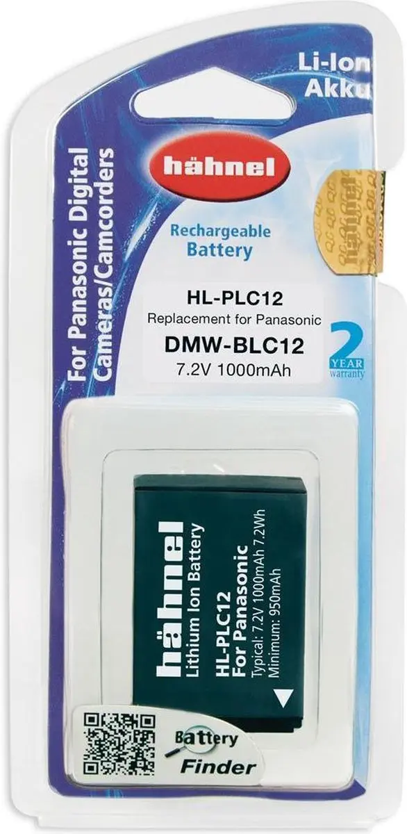 Hähnel HL-PLC12 Accu