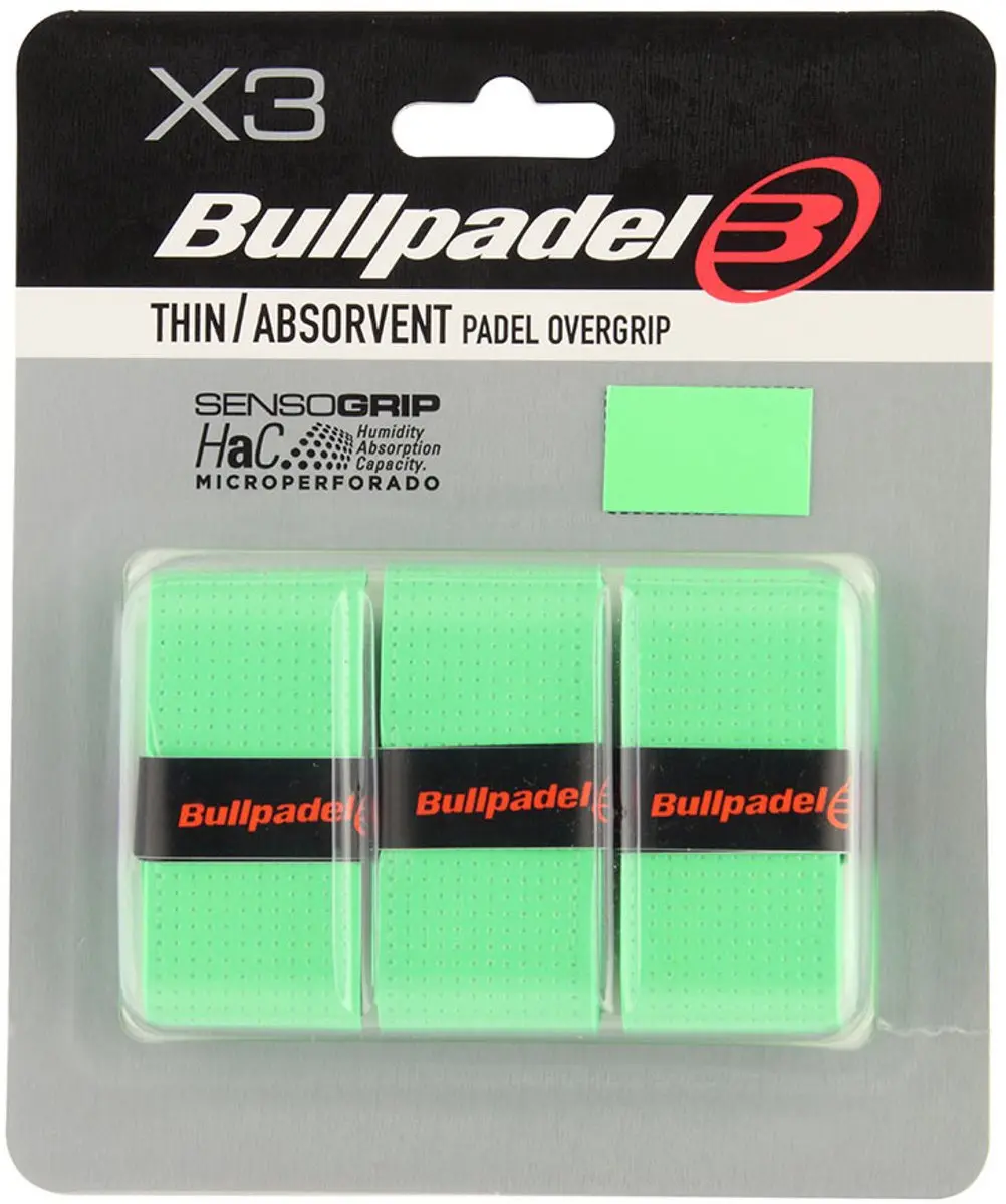 Bullpadel GB-1705 Overgrips - 3 Stuks - Oranje Neon - afbeelding 2 van 4