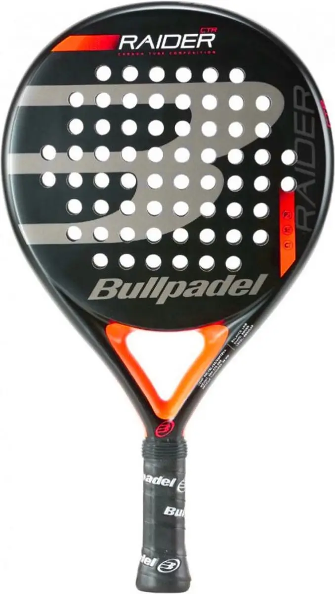 Padel Racket Bullpadel Raider CTR Zwart