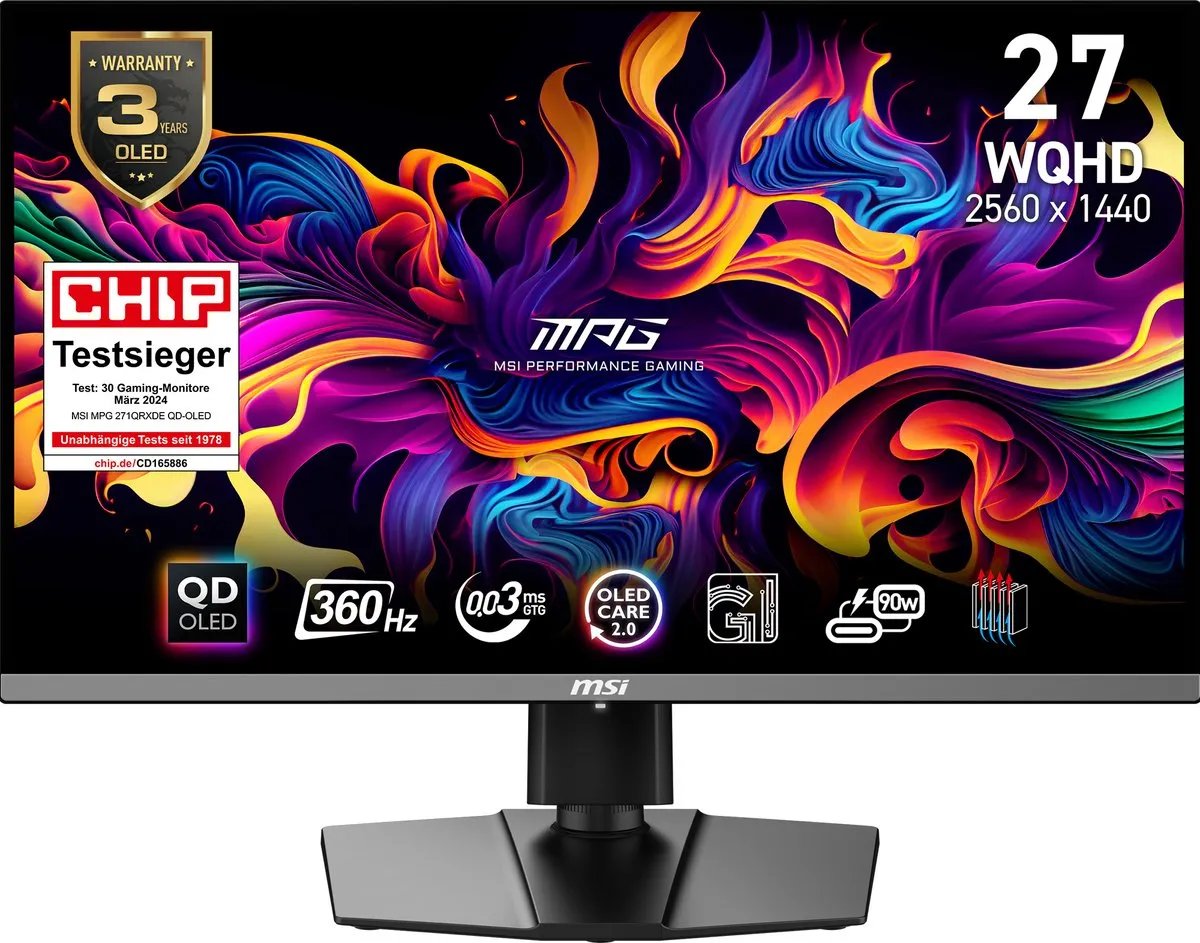 MSI MPG 271QRXDE QD-OLED Monitor