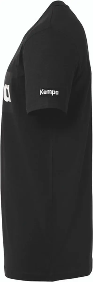 Kempa Promo Shirt - Sportshirt Zwart - Unisex XL