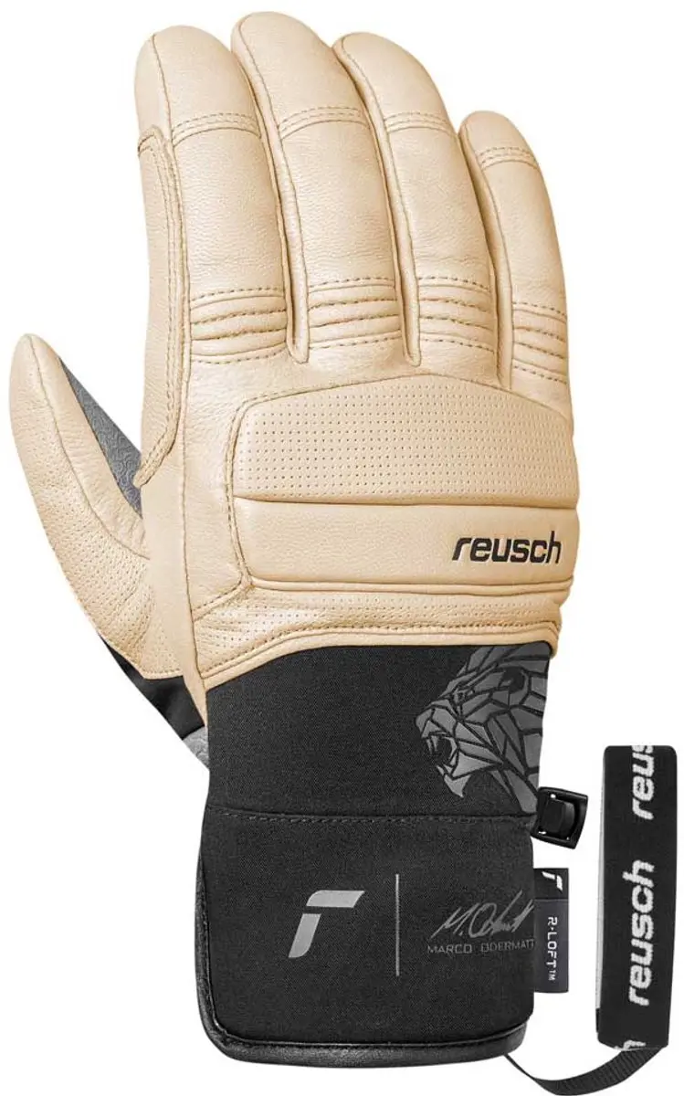 Marco Odermatt Handschoen Heren Tan / Black 10