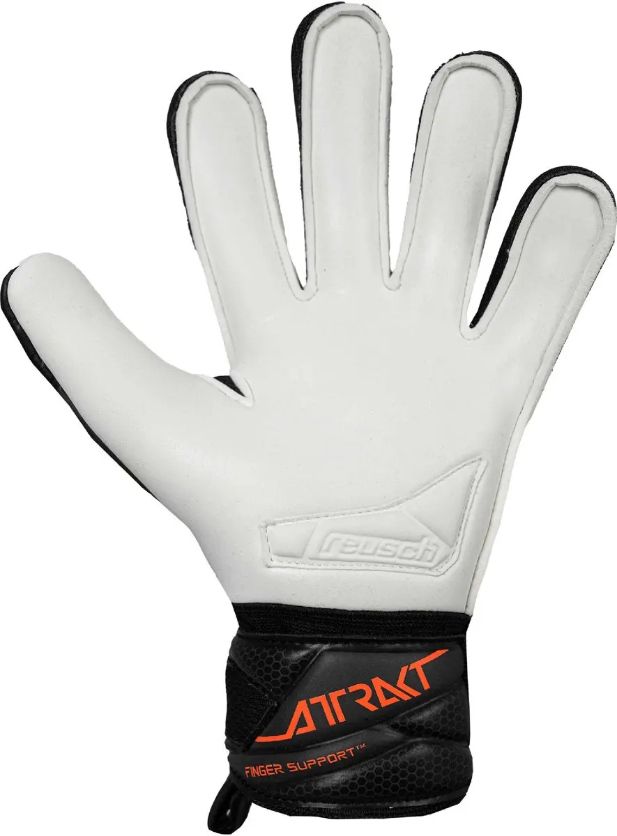 Reusch Torwarthandschuhe Attrakt Advance Junior - Maat 7 - Zwart-oranje