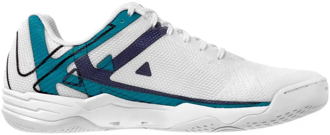 Kempa Wing 2.0 Indoor Sportschoenen Dames 37.5 - Wit/Cyaan/Paars - afbeelding 2 van 3