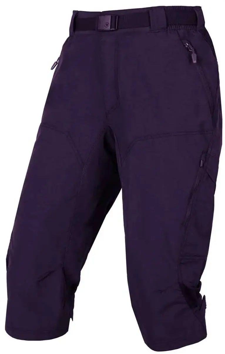 Endura Hummvee-Clickfast Liner 3/4-broek M - Paars