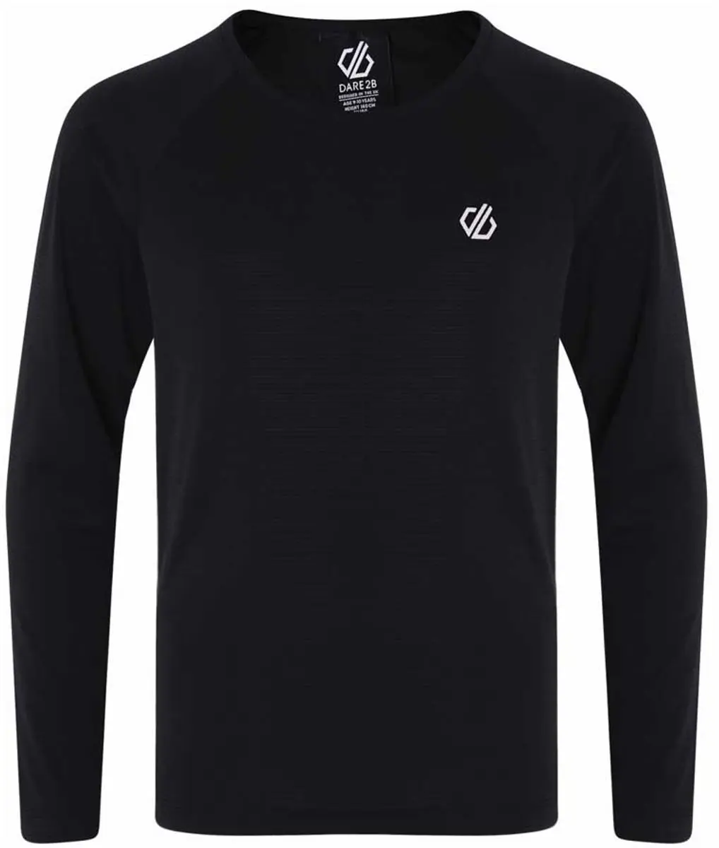Dare 2b Elate III Thermoset Junior 164 - Broek & Shirt - Zwart