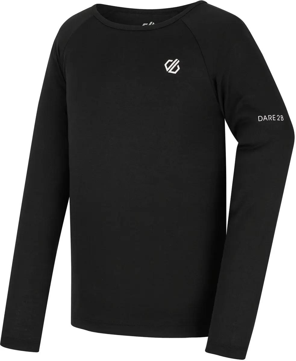 Dare 2b Elate III Thermoset Junior 164 - Broek & Shirt - Zwart