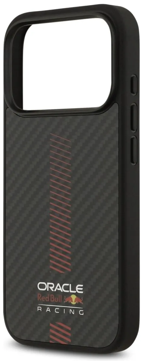 Red Bull Racing iPhone 17 Pro Back Cover - Zwart - Kevlar - MagSafe - afbeelding 6 van 6