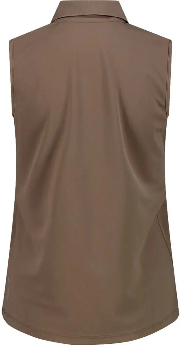 CMP 3T59776 Mouwloze Polo - Vrouw XL - Toffee
