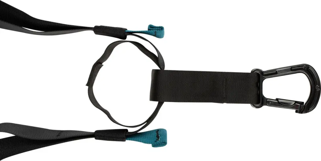 Avento Suspension Trainer Set - Zwart/Blauw