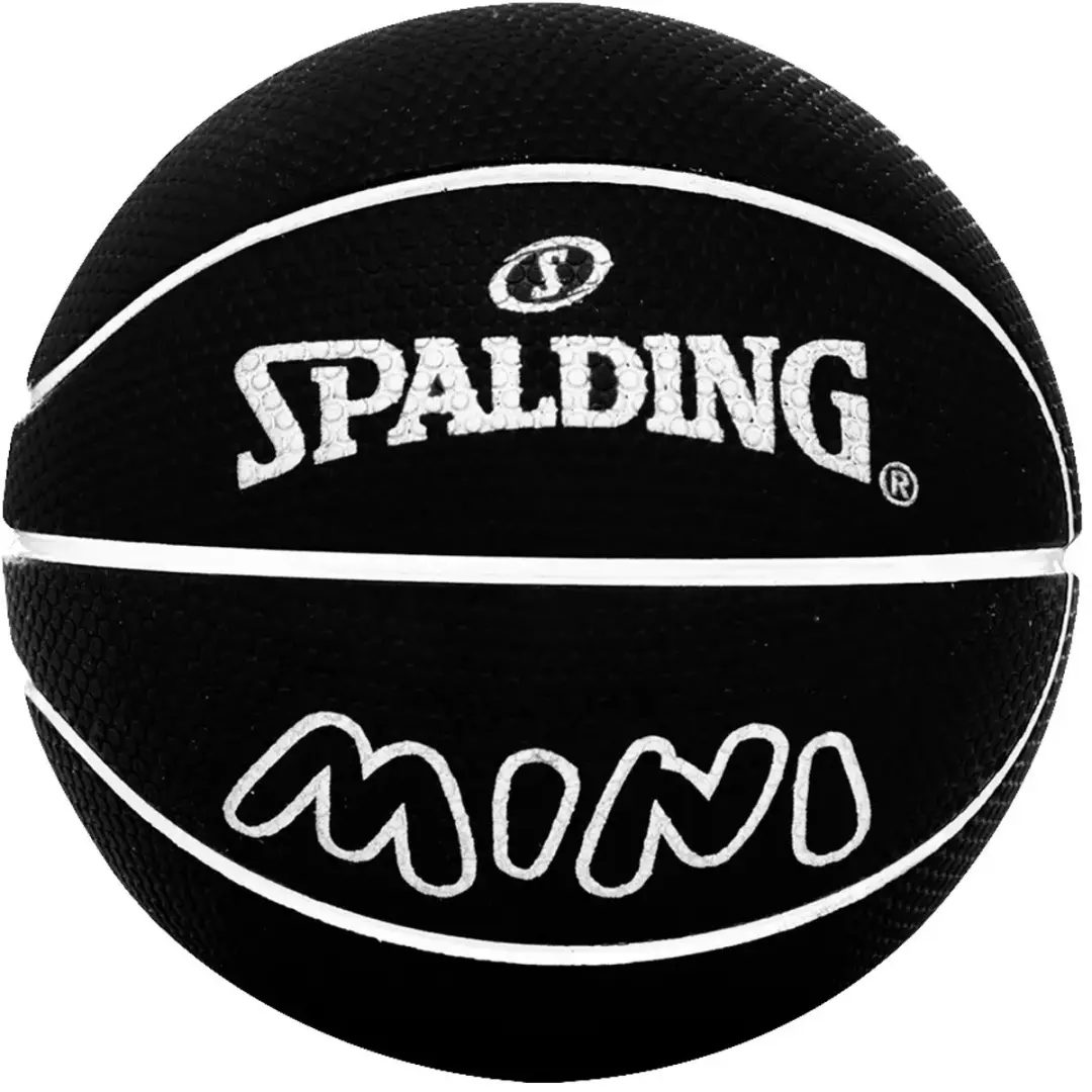Spalding Spaldeen Mini Basketbal - Zwart