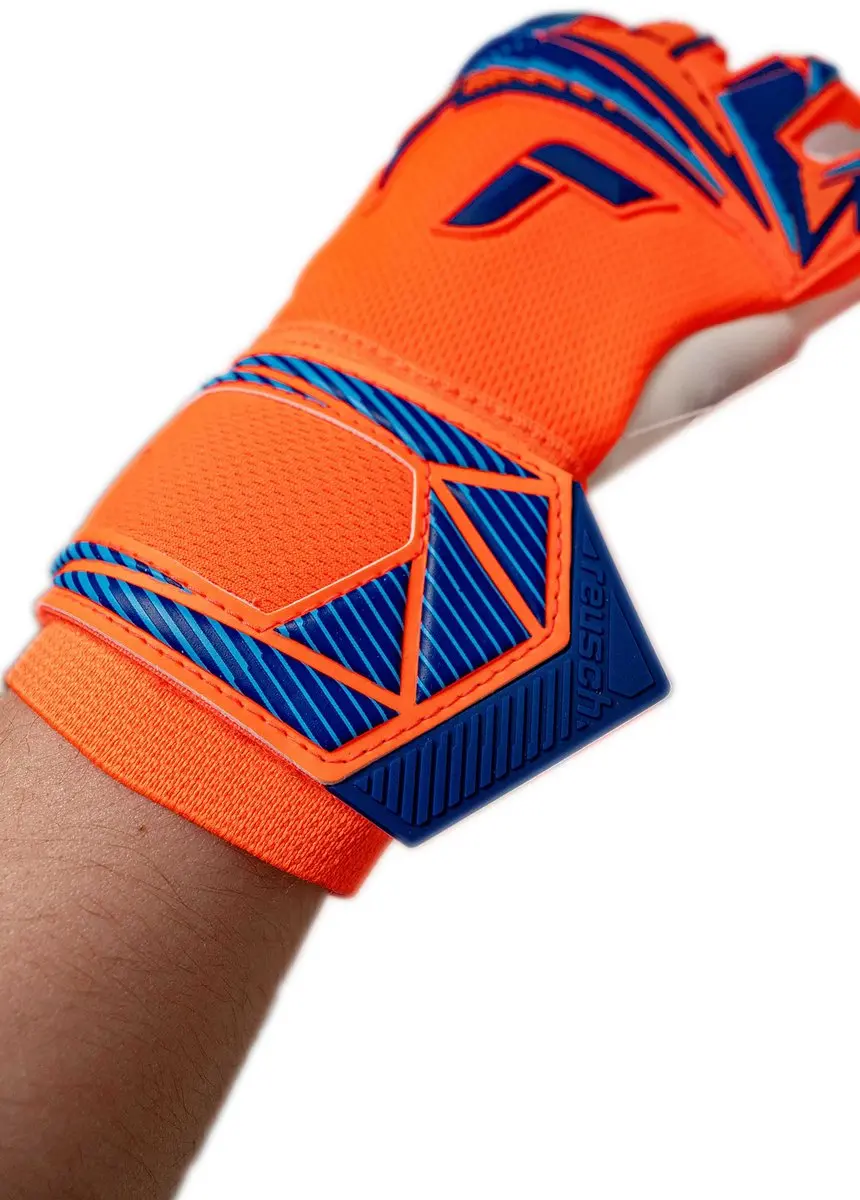 Reusch Attrakt Freegel Coupe du Monde 2026 Keepershandschoenen - 9.5 - Oranje/Blauw