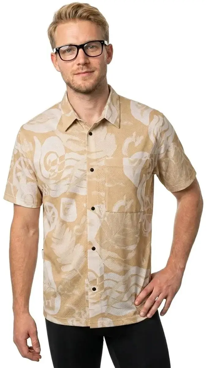 Endura Alltrack Ride S/s Resort Shirt BROWN - L