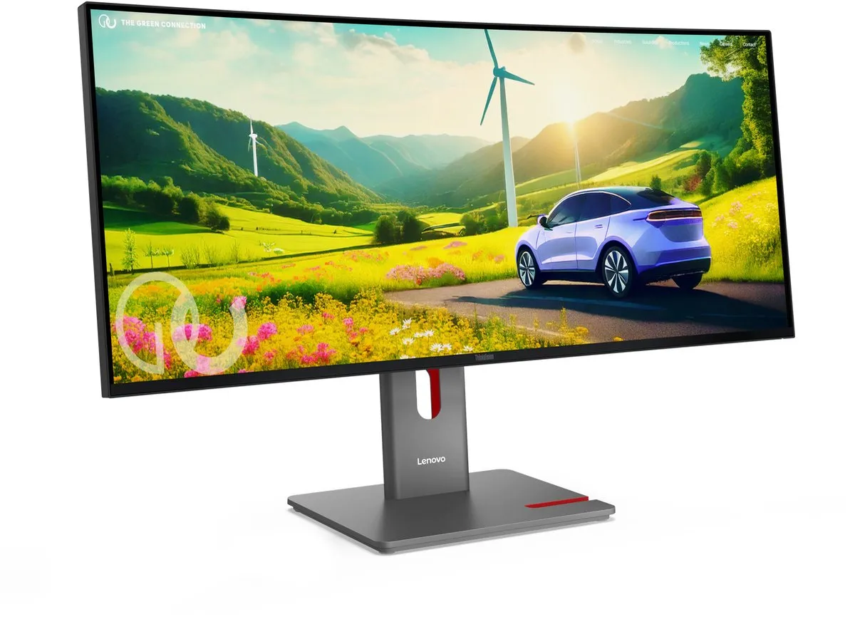 Lenovo ThinkVision P34WD-40 Monitor 34" 3440x1440 - Zwart