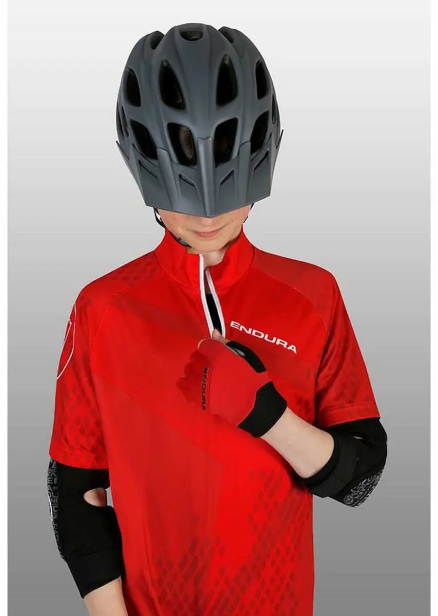 Endura Hummvee Plus Handschoenen - Rood - Kinderen S