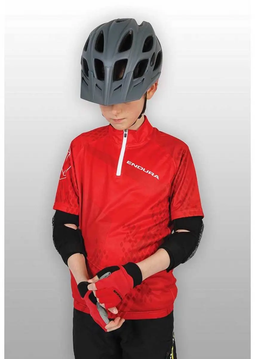 Endura Hummvee Plus Handschoenen - Rood - Kinderen S