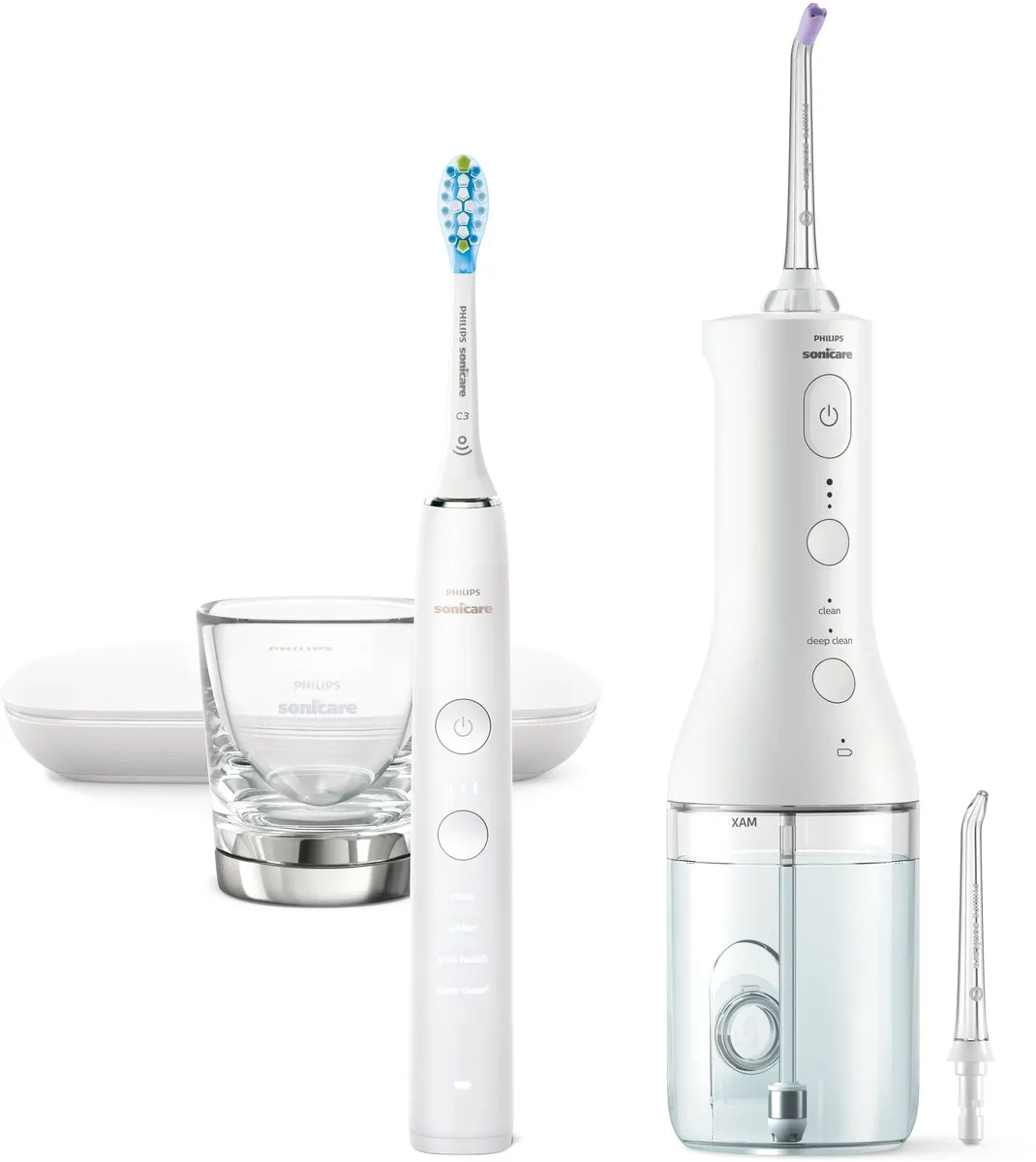 Philips Sonicare DiamondClean 9000 HX3886/41 Elektrische Tandenborstel - Wit - afbeelding 6 van 6