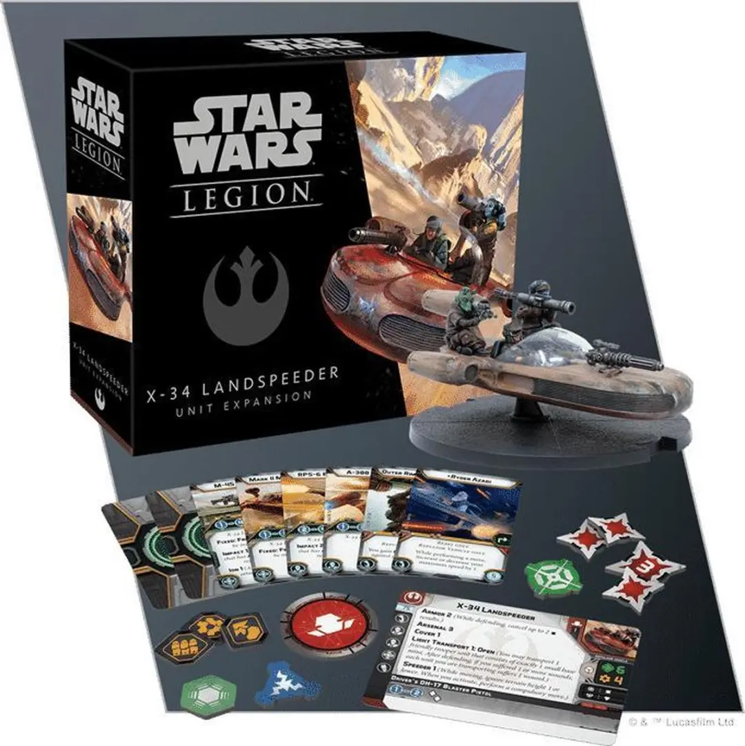 Fantasy Flight Games Star Wars Legion X-34 Landspeeder