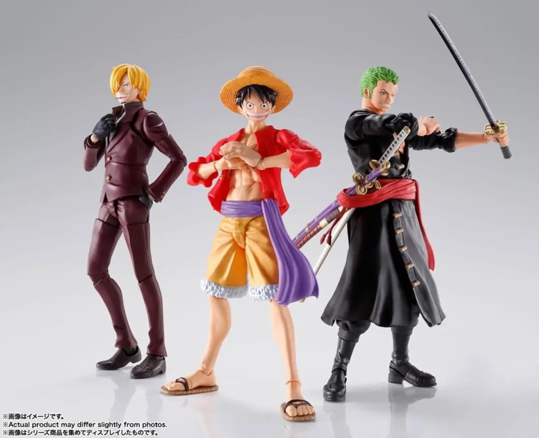 Bandai Tamashii Nations One Piece S.H. Figuarts Monkey D. Luffy - Staand - 14cm - Multi
