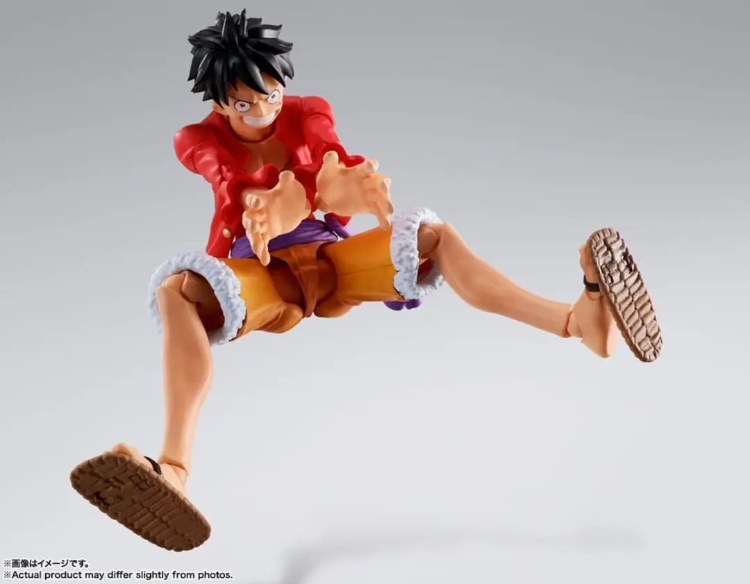 Bandai Tamashii Nations One Piece S.H. Figuarts Monkey D. Luffy - Staand - 14cm - Multi