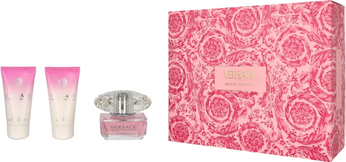 Versace Bright Crystal Giftset - Parfum Douchegel Bodylotion 150ml