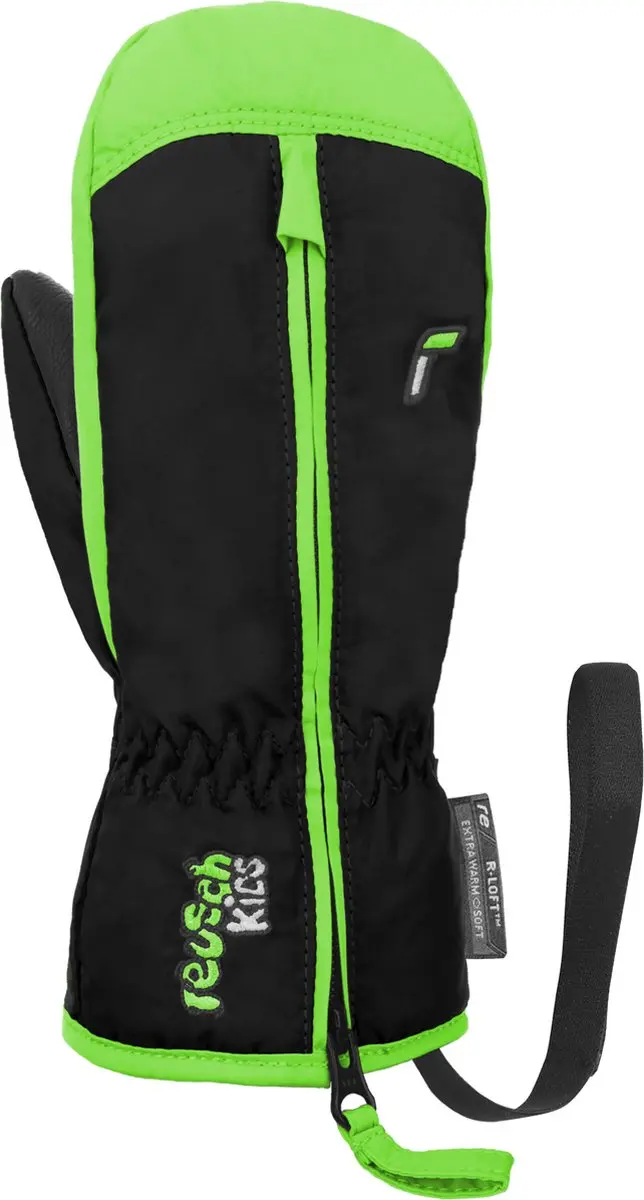 Reusch Ben Skihandschoenen - groen/zwart - maat 5