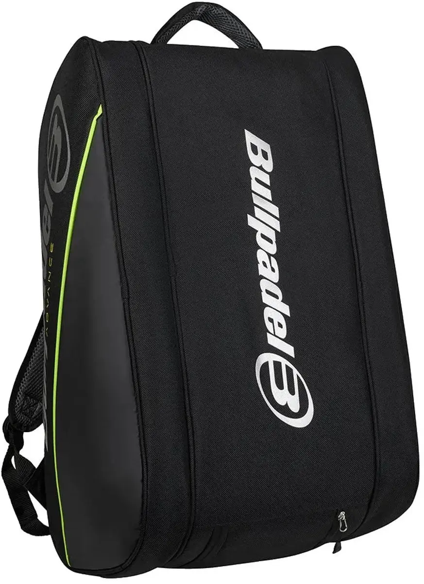 Bullpadel Advance BPP26014 Padeltas - 5 Vakken - Zwart/Oranje - afbeelding 5 van 6